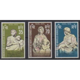 Buy this set of stamps of New Hebrides of the year 1975 (Nb 418/420).
