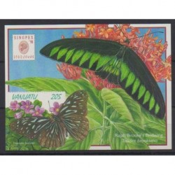 Vanuatu - 1998 - No BF32 - Insectes - Philatélie