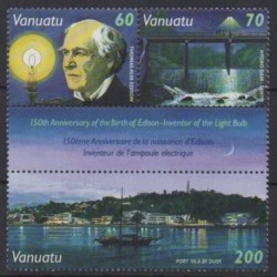 Vanuatu - 1997 - Nb 1035/1037 - Science