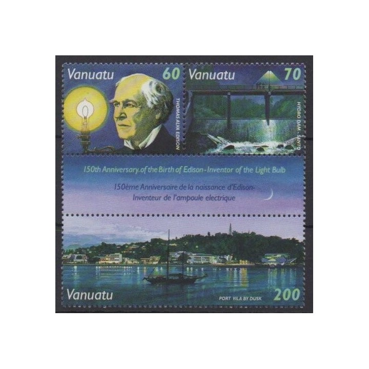 Buy this set of stamps of Vanuatu of the year 1997 (Nb 1035/1037).