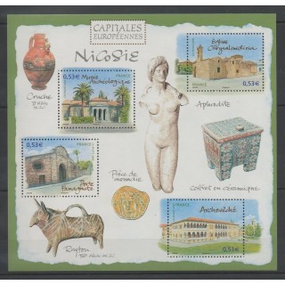 Timbres - France - Blocs et feuillets - 2006 - No BF 101 - Sites