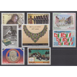 Buy this set of stamps of Italy of the year 2009 (Nb 3047/3054).
