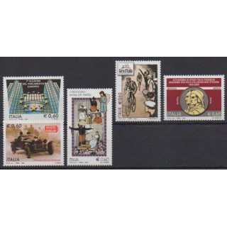 Acheter cette série de timbres d'Italie de l'année 2009 (No 3057/3061).