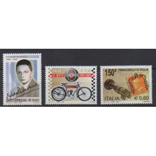 Acheter cette série de timbres d'Italie de l'année 2009 (No 3063/3065).