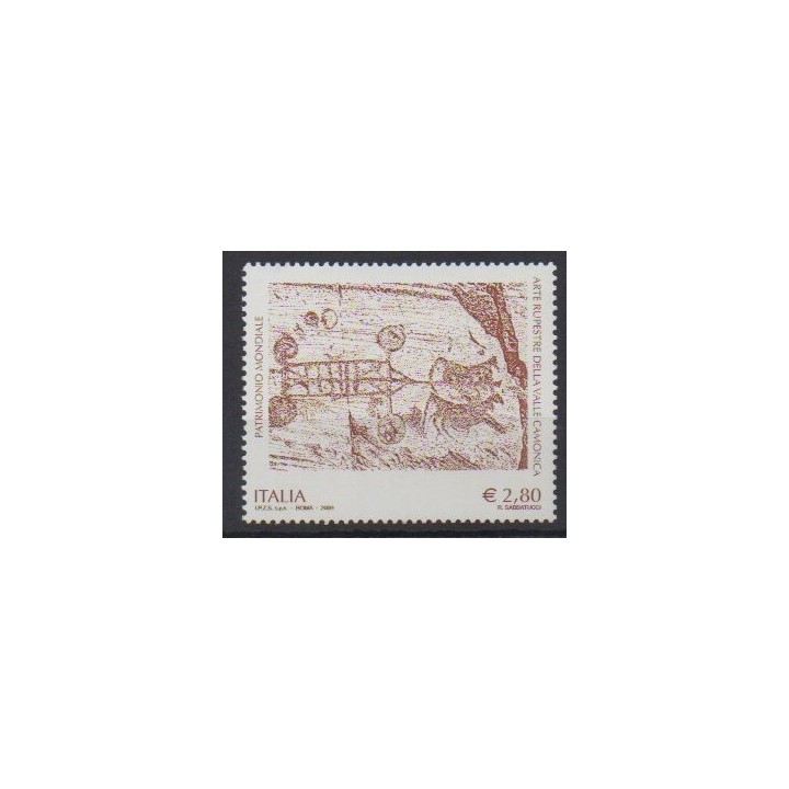 Buy this stamp of Italy of the year 2009 (Nb 3046).