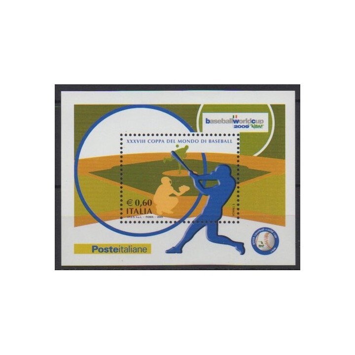 Buy this souvenir sheet  of Italy of the year 2009 (Nb BF47).