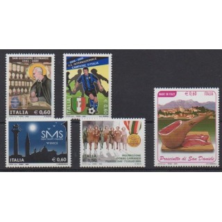 Acheter cette série de timbres d'Italie de l'année 2009 (No 3067/3071).