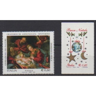 Acheter cette série de timbres d'Italie de l'année 2009 (No 3104/3105).