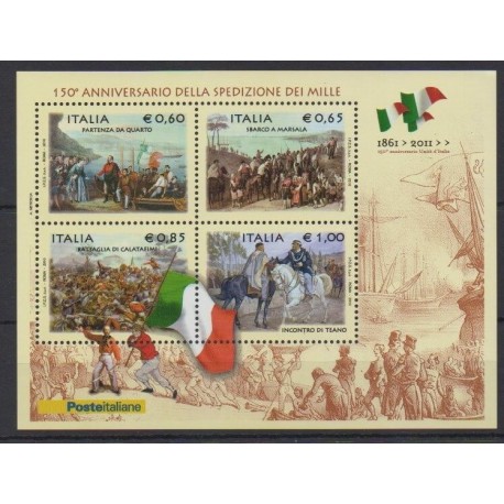 Italy - 2010 - Nb BF52 - Various Historics Themes