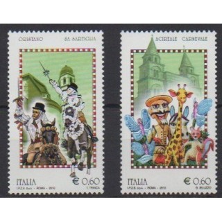 Acheter cette série de timbres d'Italie de l'année 2010 (No 3122/3123).
