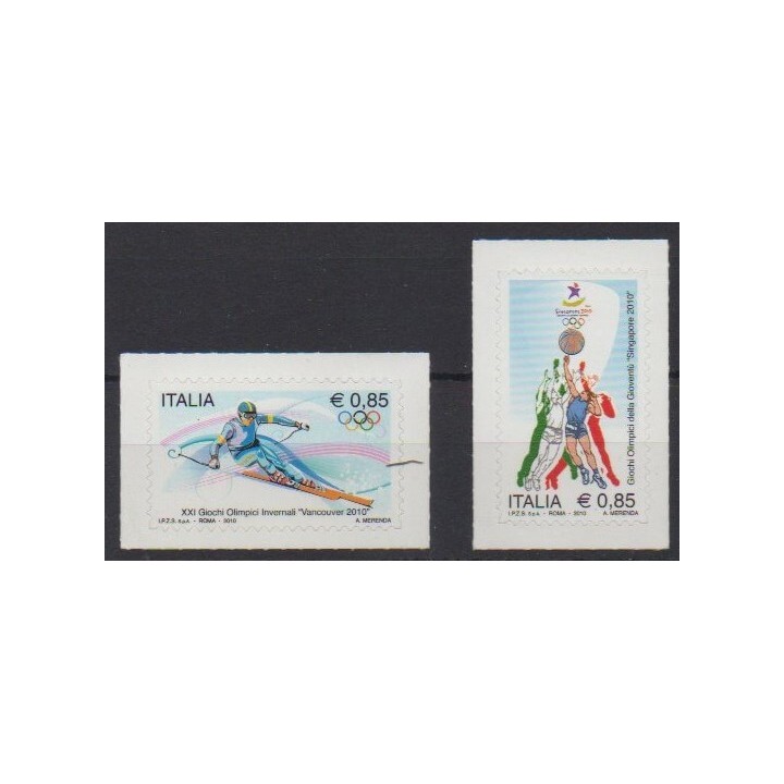 Buy this set of stamps of Italy of the year 2010 (Nb 3120/3121).