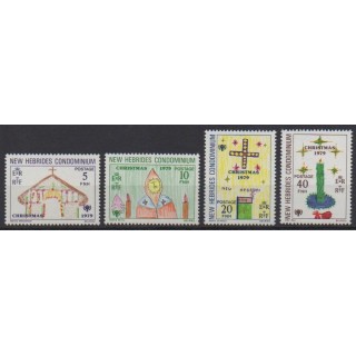 Acheter cette série de timbres des nouvelles Hébrides de l'année 1979 (No 571/574).