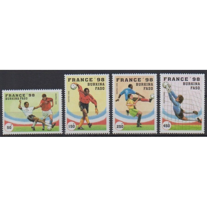 Buy this set of stamps of Burkina Faso of the year 1996 (Nb 995/998).