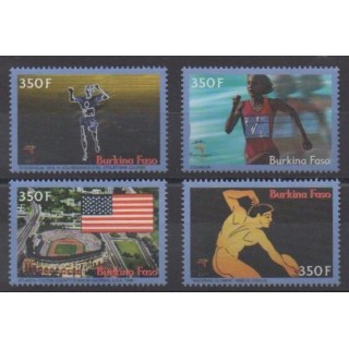 Buy this set of stamps of Burkina Faso of the year 2000 (Nb 1228/1231).