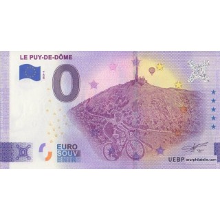 Billet souvenir touristique - 2023-8 - Le-Puy-de-Dôme - (Puy-de-Dôme)