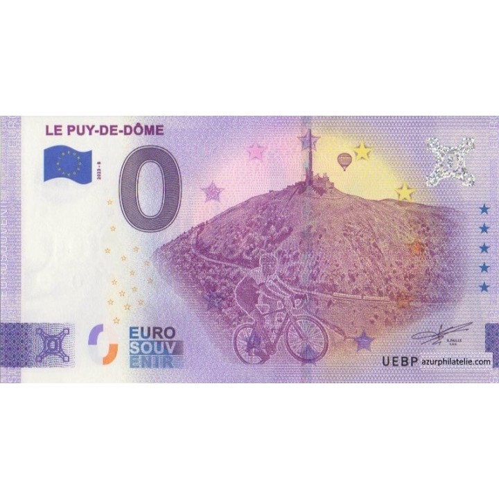 Billet souvenir touristique - 2023-8 - Le-Puy-de-Dôme - (Puy-de-Dôme)