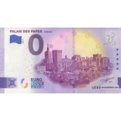 Euro banknote memory - 84 - Palais des Papes - Avignon - 2023-9