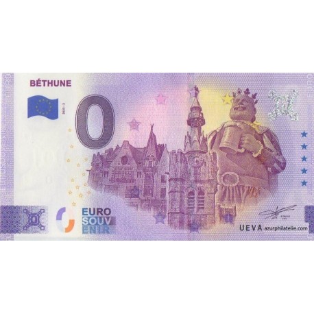 Euro banknote memory - 62 - Bethune - 2023-2