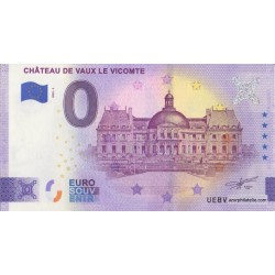 Euro banknote memory - 77 - Château de Vaux-Le-Vicomte - 2023-3