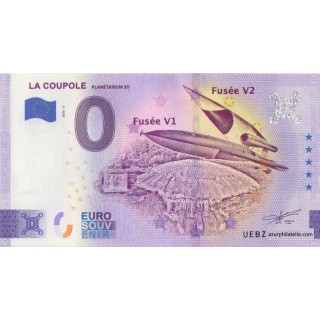 Billet souvenir touristique - 2023-3 - Saint-Omer - La Coupole - Planétarium 3D - (Pas-de-Calais)
