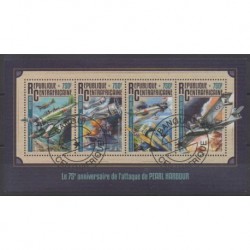 Central African Republic - 2016 - Nb 4292/4295 - Second World War - Planes - Used
