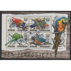 Centrafricaine (République) - 2016 - No 4480/4483 - Oiseaux - Oblitérés