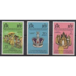 New Hebrides - 1977 - Nb 444/446 - Royalty