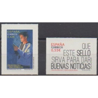 Buy this set of stamps of Spain of the year 2015 (Nb 4652/4653).