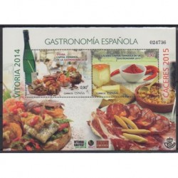 Spain - 2015 - Nb F4654 - Gastronomy
