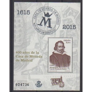 Buy this souvenir sheet  of Spain of the year 2015 (Nb F4690).