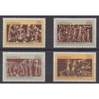 Acheter cette série de timbres d'Australie de l'année 1982 (No 797/800).