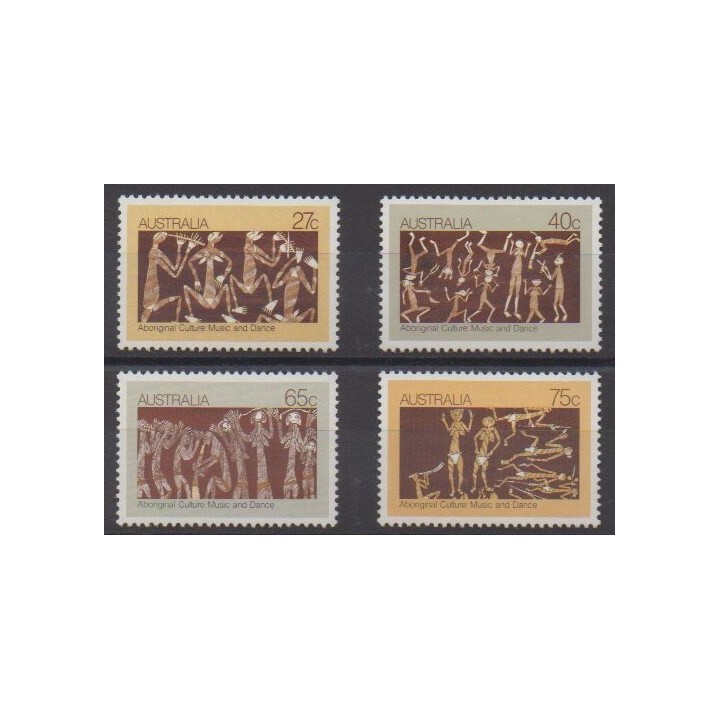 Buy this set of stamps of Australia of the year 1982 (Nb 797/800).