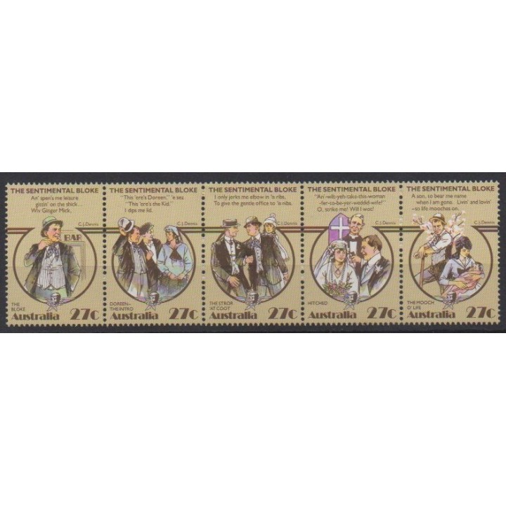 Buy this set of stamps of Australia of the year 1983 (Nb 835/839).