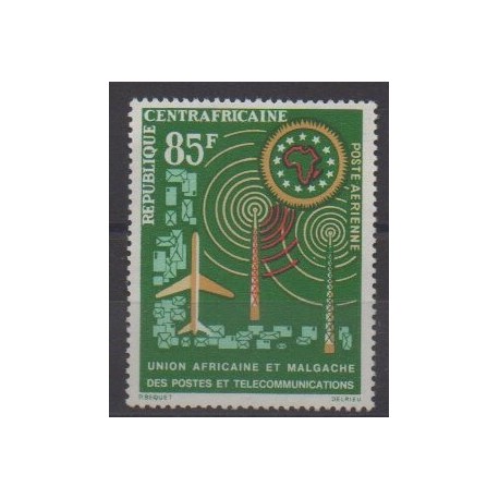 Centrafricaine (République) - 1963 - No PA10 - Télécommunications