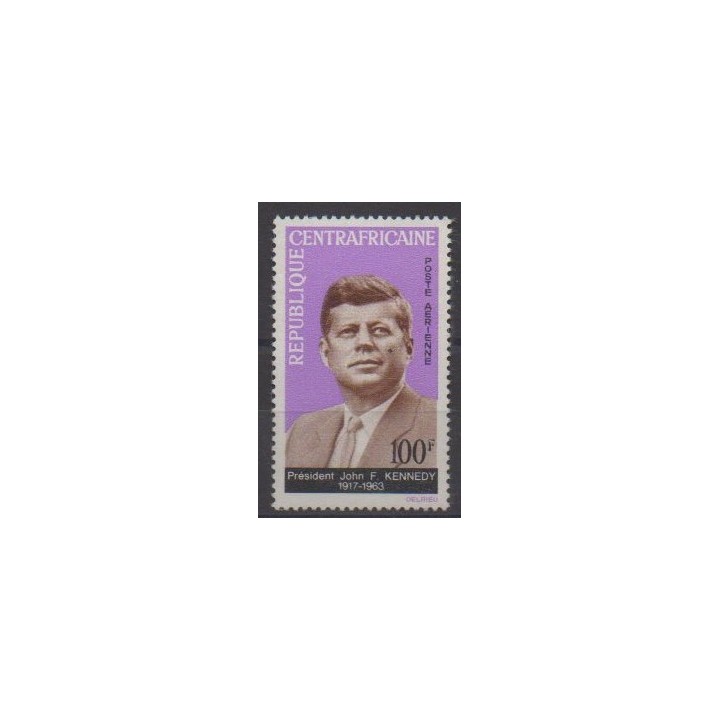 Acheter ce timbre de la République Centrafricaine de l'année 1963 (No PA26).