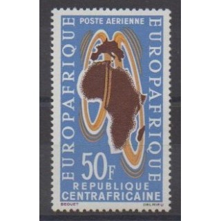 Buy this stamp of Central African Republic of the year 1963 (Nb PA16).