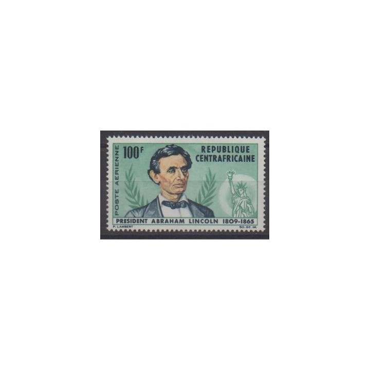 Buy this stamp of Central African Republic of the year 1965 (Nb PA31).