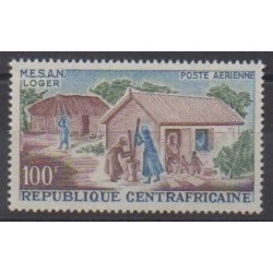 Central African Republic - 1965 - Nb PA33