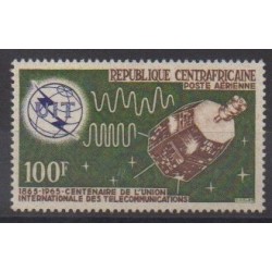 Centrafricaine (République) - 1965 - No PA32 - Télécommunications