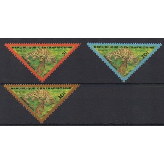Acheter cette série de timbres de la République Centrafricaine de l'année 1985 (No T13/T15).