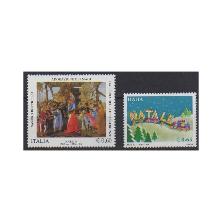 Buy this set of stamps of Italy of the year 2010 (Nb 3176/3177).