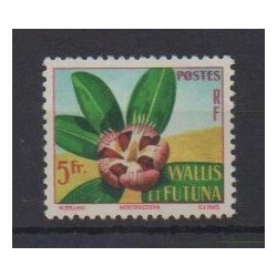 Wallis et Futuna - 1958 - No 159 - Fleurs