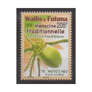 Acheter ce timbre de Wallis et Futuna de l'année 2023 (Médecine traditionnelle).