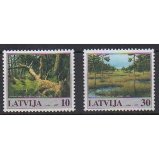 Buy this set of stamps of Latvia of the year 1997 (Nb 426/427).