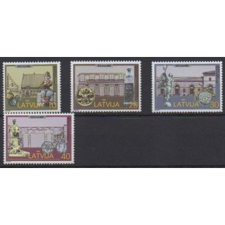 Acheter cette série de timbres de Lettonie  de l'année 1998 (No 444/447).
