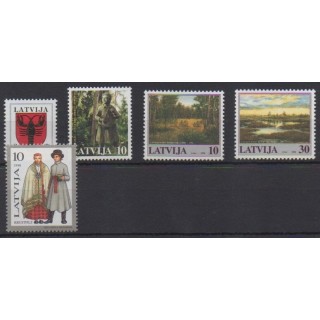 Buy this set of stamps of Latvia of the year 1998 (Nb 439/443).