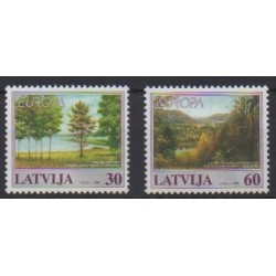 Latvia - 1999 - Nb 464/465 - Parks and gardens - Europa
