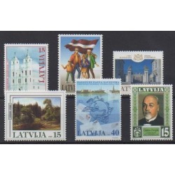 Lettonie - 1999 - No 474/479
