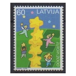 Lettonie - 2000 - No 490 - Europa