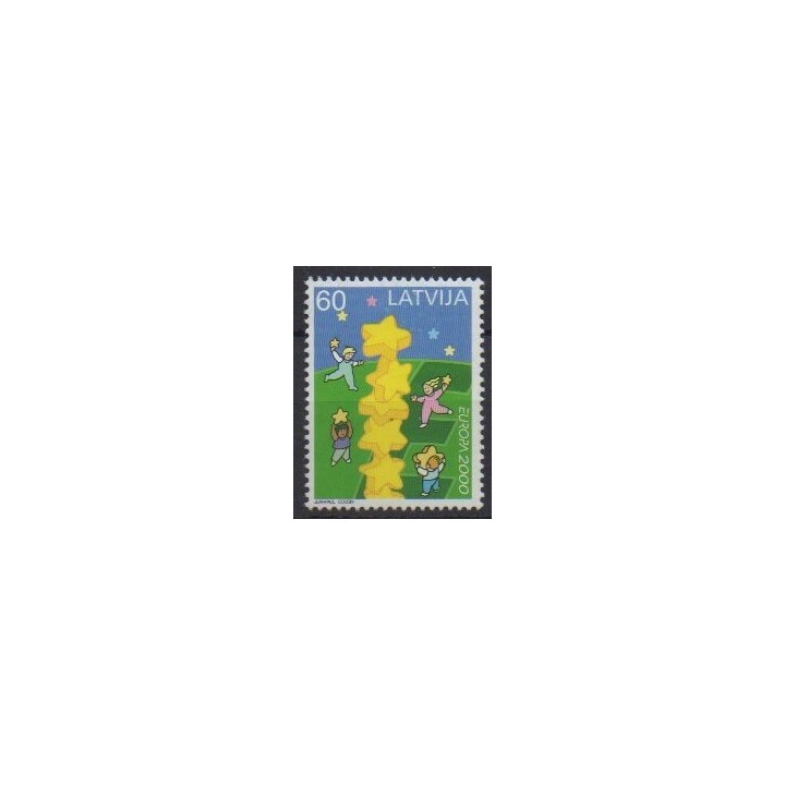 Acheter ce timbre de Lettonie  de l'année 2000 (No 490).